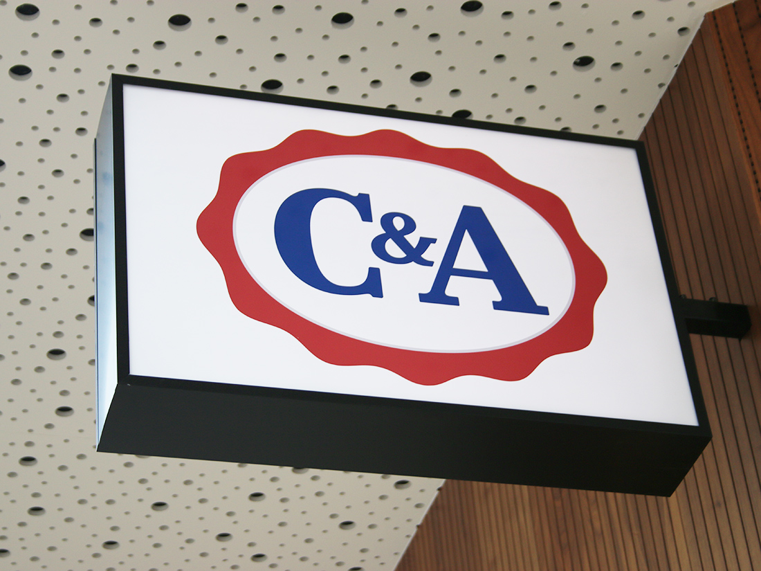 Voorbereiding voor canvas Winkelcentrum De Els | C&A