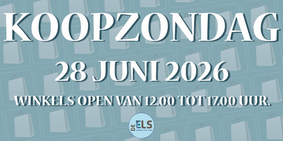 Koopzondag 28 juni 2026