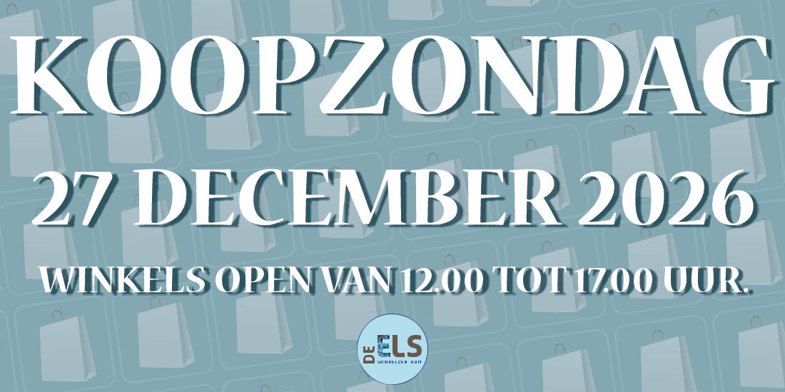 Koopzondag 27 december 2026